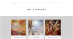 Desktop Screenshot of annette-schmucker.de